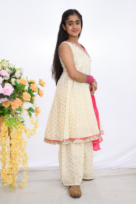 Pink Bliss Sharara Set