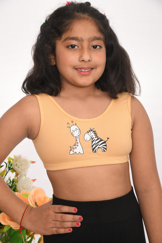 Multicolor Sports Bra - Playful