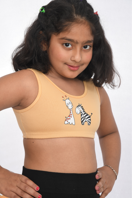 Multicolor Sports Bra - Playful