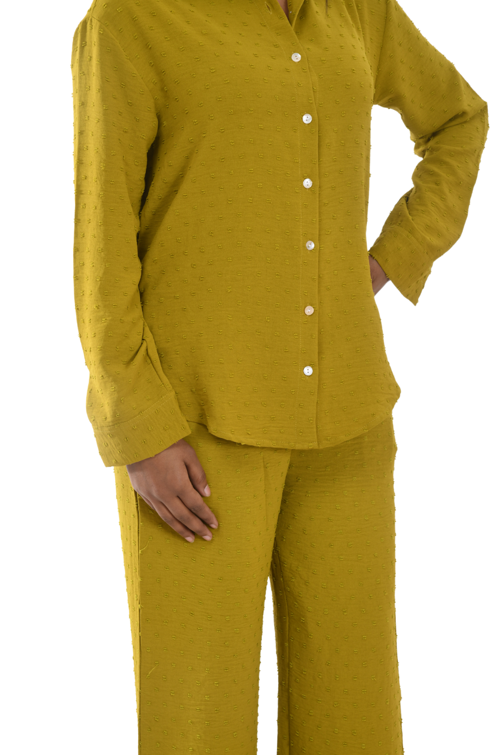 Musturd yellow Co-ord Set