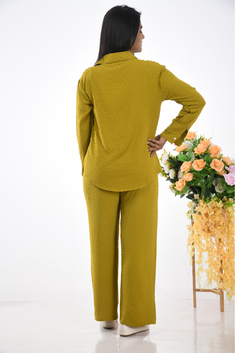 Musturd yellow Co-ord Set