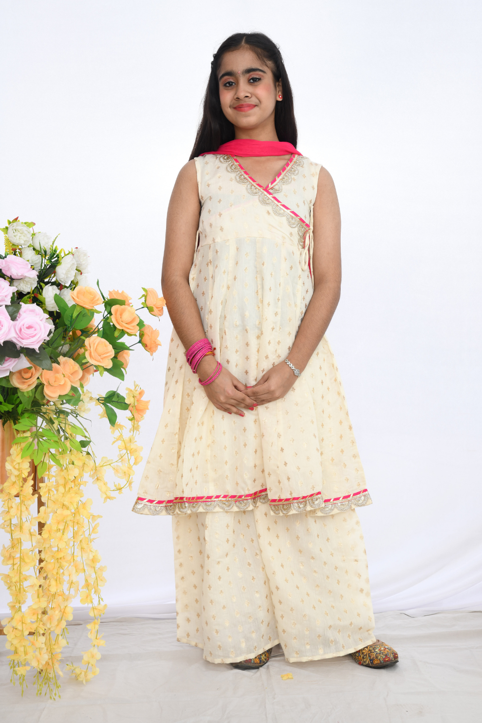 Pink Bliss Sharara Set