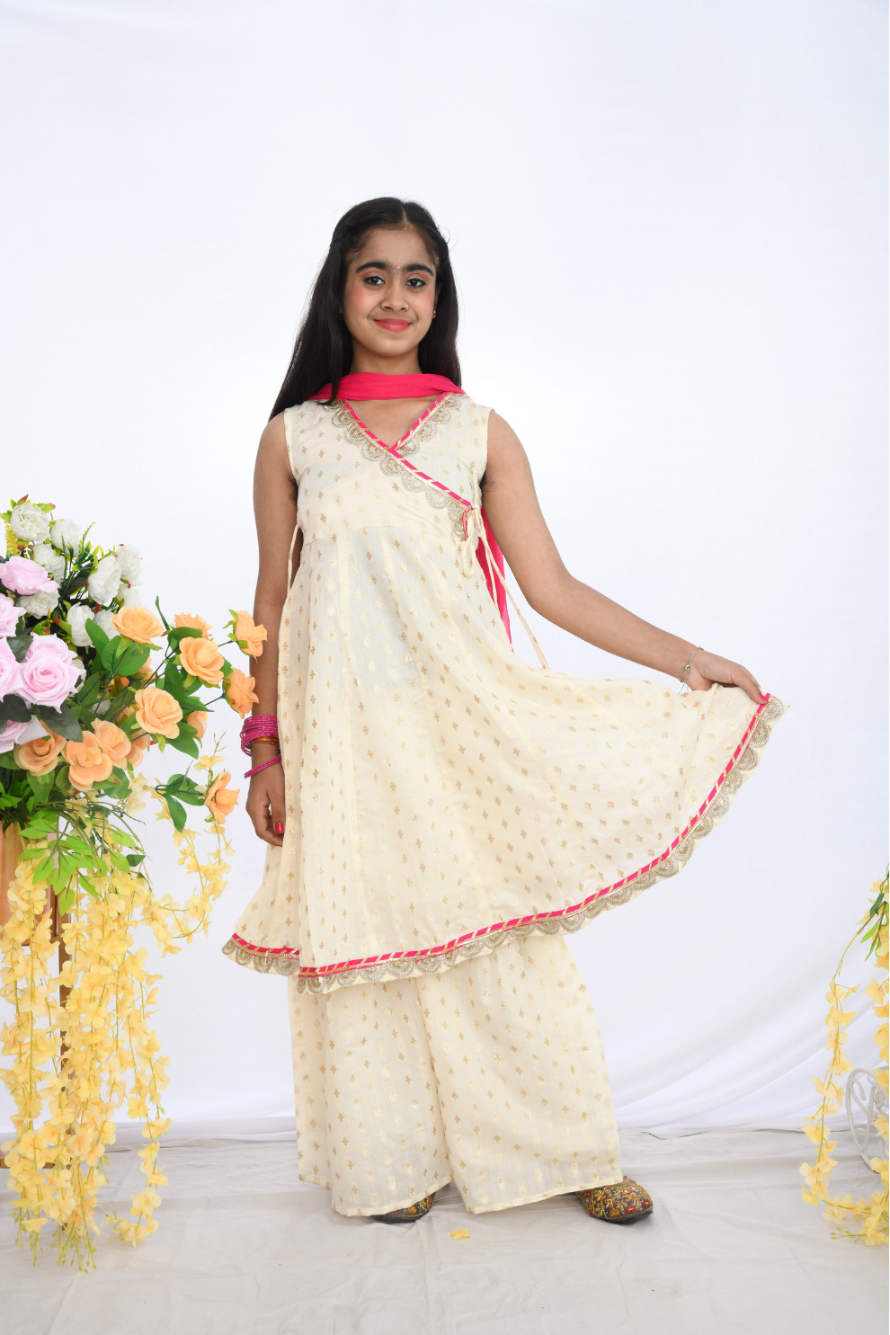 Pink Bliss Sharara Set