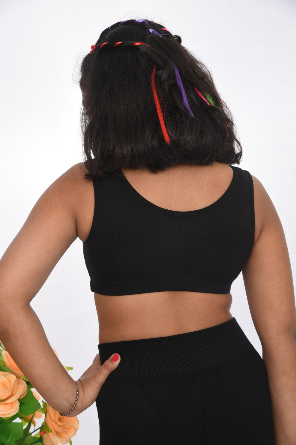 Multicolor Sports Bra - Playful