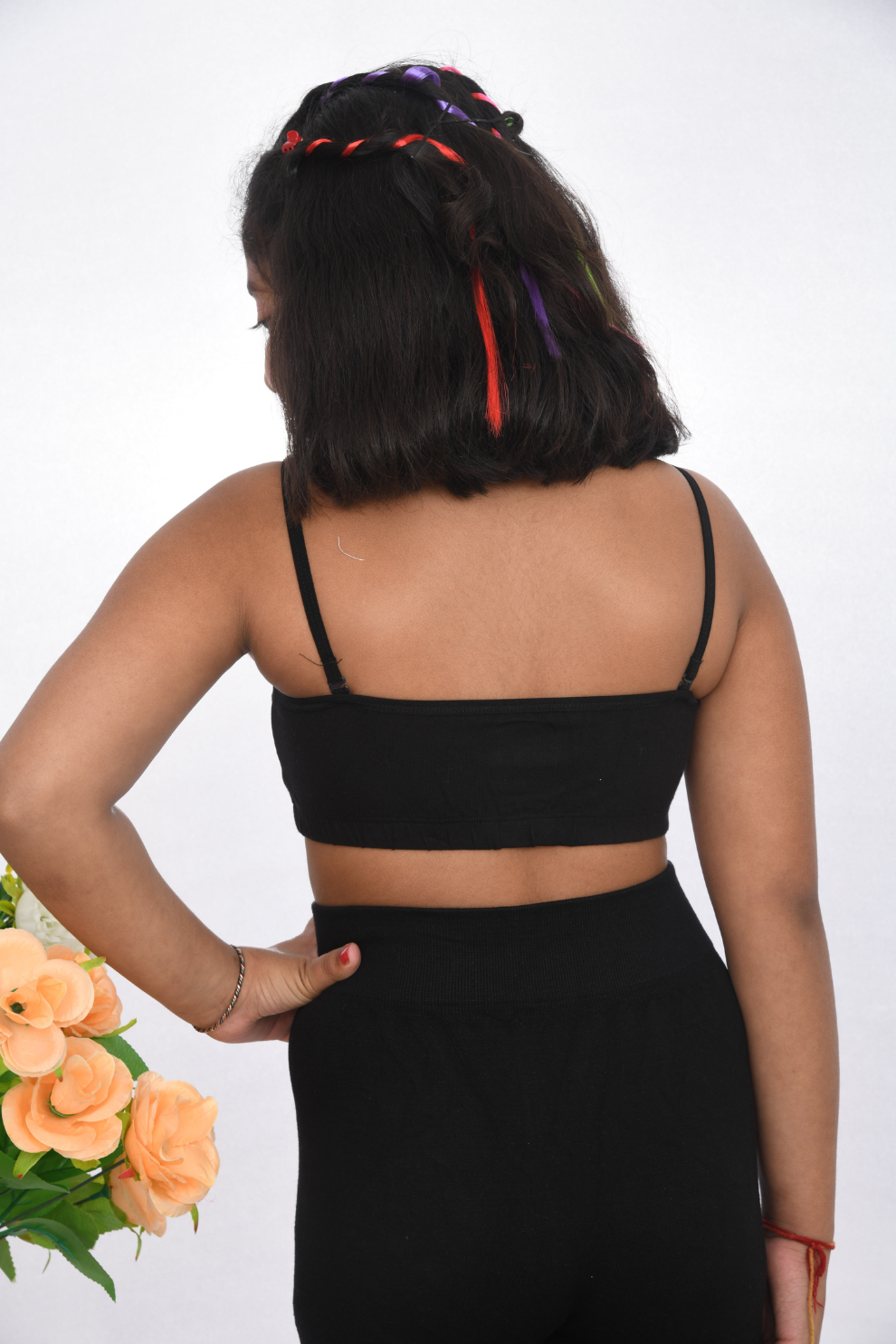 Playful Soft Cotton Strap Bra for Growing Girls